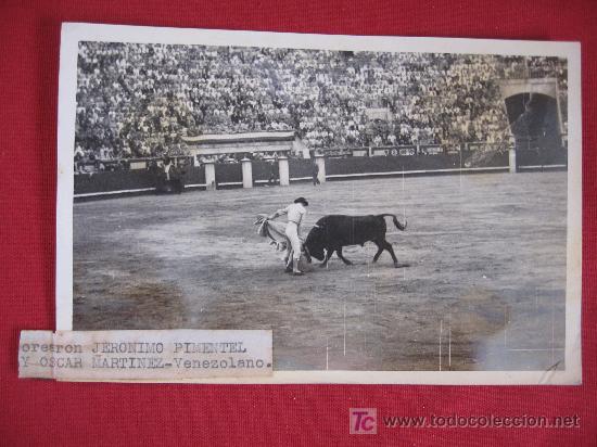 Fotograf&iacute;a antigua: TORERO JERONIMO PIMENTEL - Foto 1