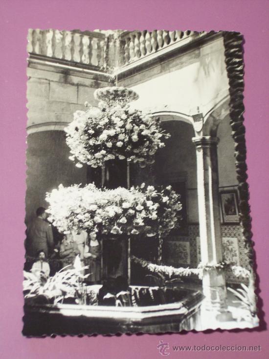 Fotografia antica: FOTO ANTIGUA (FUENTE EN UN PATIO INTERIOR)