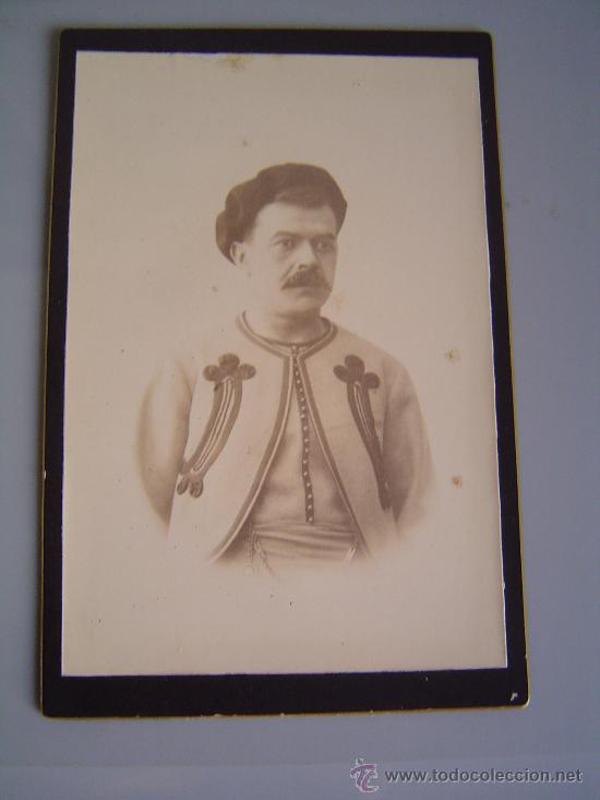 Fotografia antica: Fotografia de un Se&ntilde;or de epoca
