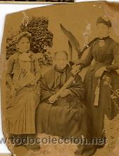 Fotografia antica: FOTOGRAFIA ANTIGUA. ALBUMINA.  RETRATO DE FAMILIA