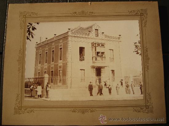 Antique Photography: ca. 1880. CASA SE&Ntilde;ORIAL DE SANTANDER. ZENON QUINTANA. CANTABRIA