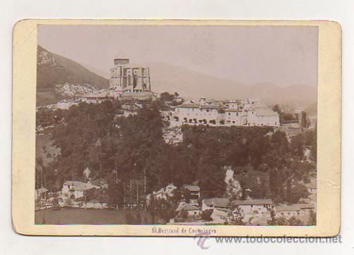 Antique Photography: ST. BERTRAND DE COMINGES. (FRANCIA) 10 X 14 CM.