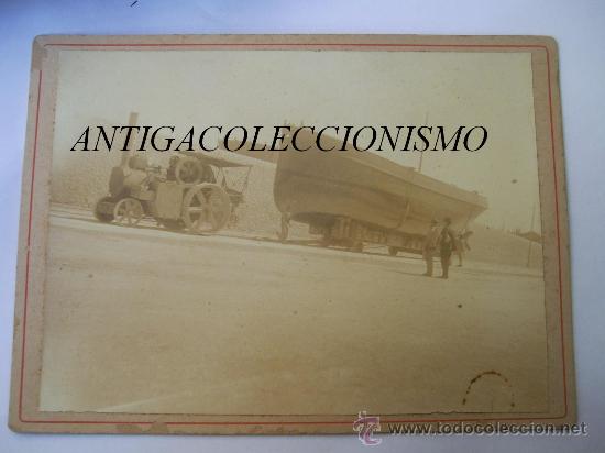 Antique Photography: Barco  Franc&eacute;s. En construcci&oacute;n. Astilleros de Marsella. Francia. 1905/1910.