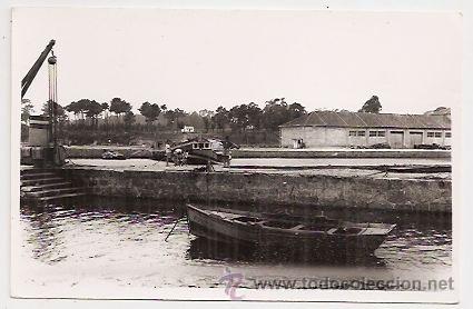 Fotografia antica: Foto de un puerto. Espa&ntilde;a