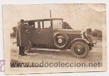 Antique Photography: Autom&oacute;vil antiguo. Foto original antigua