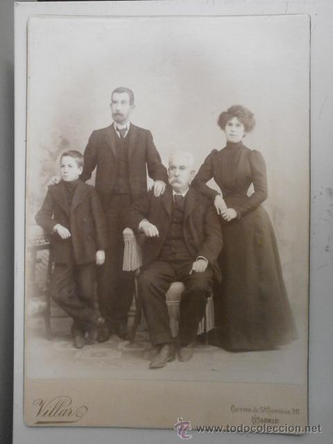 Antique Photography: FOTOGRAFIA ANTIGUA FOTO FAMILIAR    ALBUMINA-183