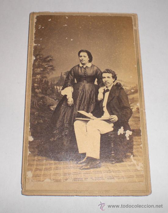 Fotografia antica: Antigua Fotograf&iacute;a. S.XIX. Alb&uacute;mina.