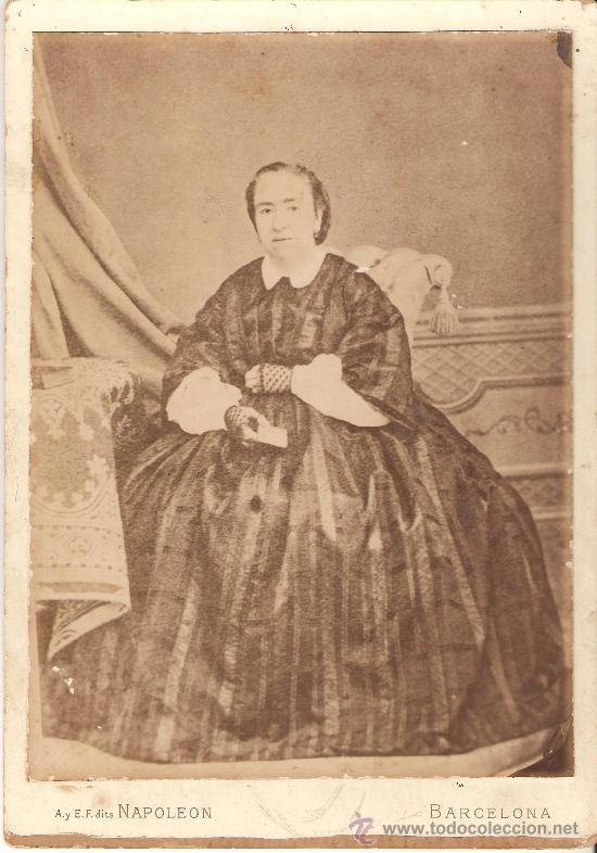 Fotografia antica: GRANDE FOTOGRAFIA ALBUMINA MIDE 25 X 17,5 CM