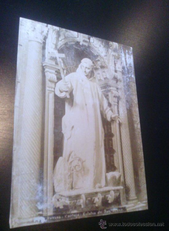 Fotografia antica: San Bruno (Catedral de Burgos) - albumina 1890
