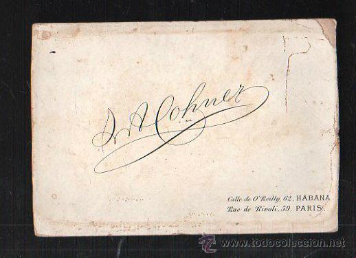 Antique Photography: FOTOGRAFIA DE UN SE&Ntilde;OR. HECHA EN LA HABANA POR HOHNER