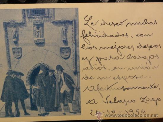 Antique Photography: AUTOGRAFO VELASCO ZAZO