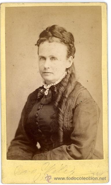 Fotografia antica: FOTOGRAFIA ANTIGUA. CARTE DE VISITE. ALBUMINA. UNION CRAYON GALLERY. PHILADELPHIA. 1874