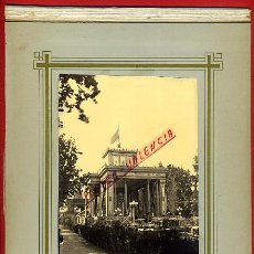 Fotografía antigua: FOTOGRAFIA ALBUMINA, FOTO VALENCIA , PABELLON FERIA JULIO 1895 , SIGLO XIX , ORIGINAL, A5