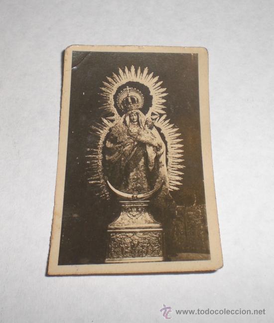 Fotografia antiga: Antigua Fotografia Religiosa en Miniatura (5 cm x 3 cm)