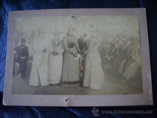 Fotografia antiga: ANTIGUA FOTO,ALBUMINA O GELATINO BROMURO-13 x 9 Cm.