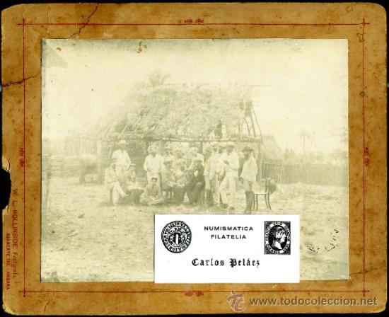 pacto del zanjon - cuba - 1878 - jefes españole - Comprar Fotografía