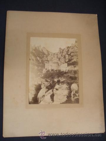 Fotografia antica: FOTOGRAFIA ANTIGUA - MONASTERIO DE MONTSERRAT -