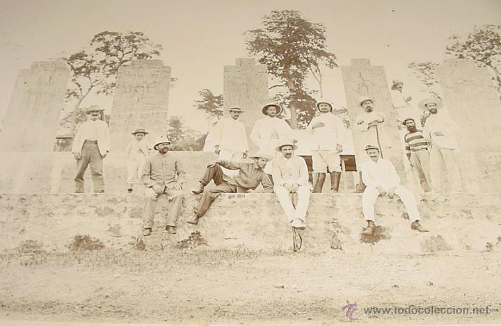 Fotografia antica: ANTIGUA FOTOGRAFIA COLONIAL - NO SE DE DONDE ES - MIDE 27 X 21 CMS.  DE CONSERVACION