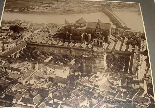 Antique Photography: ANTIGUA FOTOGRAFIA ORIGINAL DE CORDOBA, LA MEZQUITA DE CORDOBA - SACADA ENTRE 1910 - 1920 - POR LA S