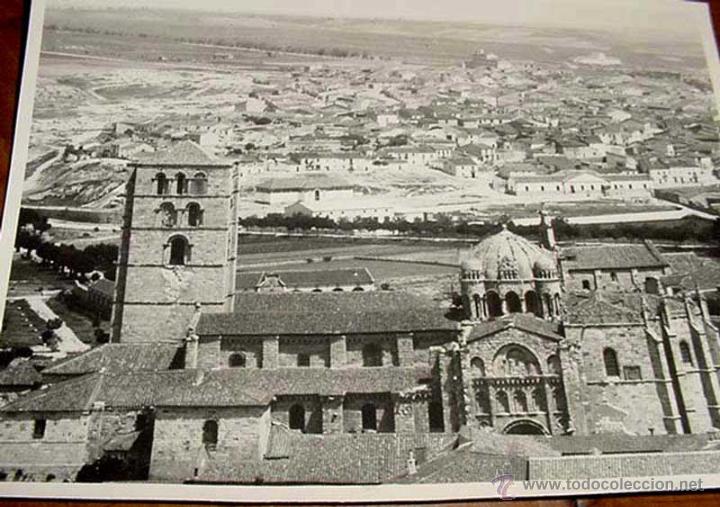 Fotografia antica: ANTIGUA FOTOGRAFIA ORIGINAL DE LA CATEDRAL DE ZAMORA, A&Ntilde;OS 30 - MIDE 23 X 17 CMS.  DE CON