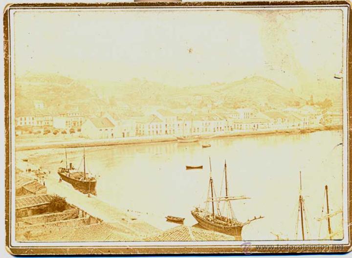 Fotografia antica: ANTIGUA FOTOGRAFIA ALBUMINA POSIBLEMENTE DE MALAGA, FINALES DEL SIGLO XIX - MIDE 17,5 X 12,5 CMS. LA
