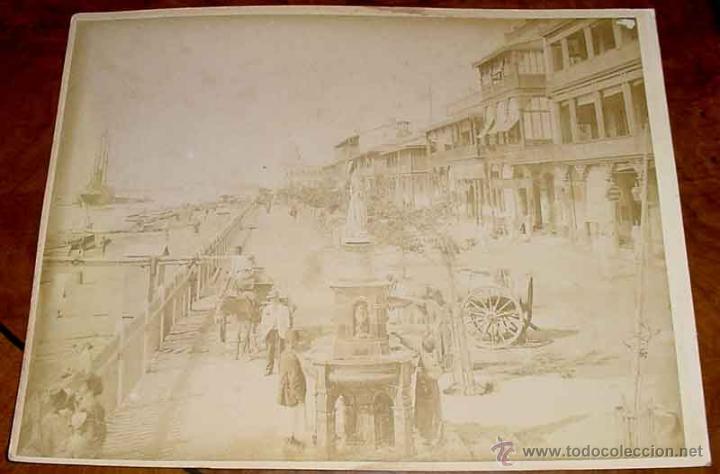 Fotografia antica: 2 OLD PHOTO ALBUMEN - PORT SAID  is a northeastern Egyptian city near the Suez Canal - EN LA MISMA C