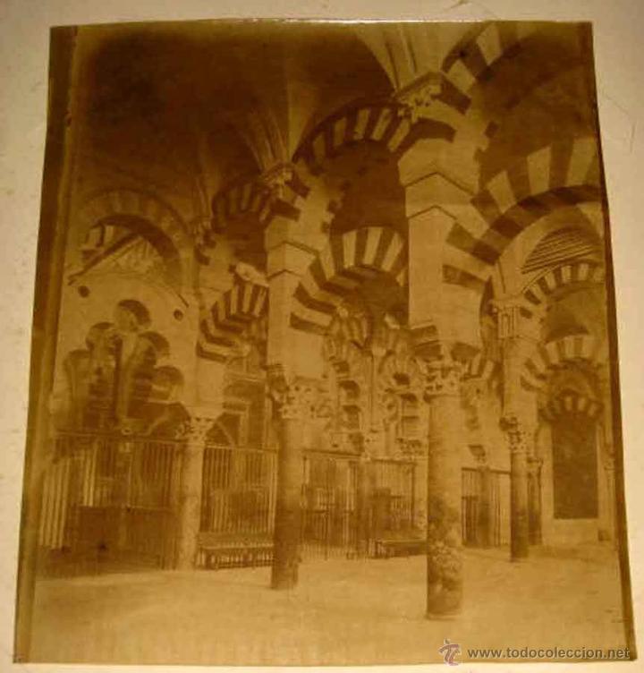 Fotografia antica: ANTIGUA FOTOGRAFIA ALBUMINA DE CORDOBA - MIDE 21 X 18 CMS.