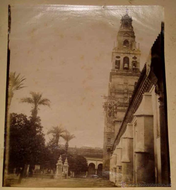 Fotografia antica: ANTIGUA FOTOGRAFIA ALBUMINA DE CORDOBA - MIDE 21 X 18 CMS.