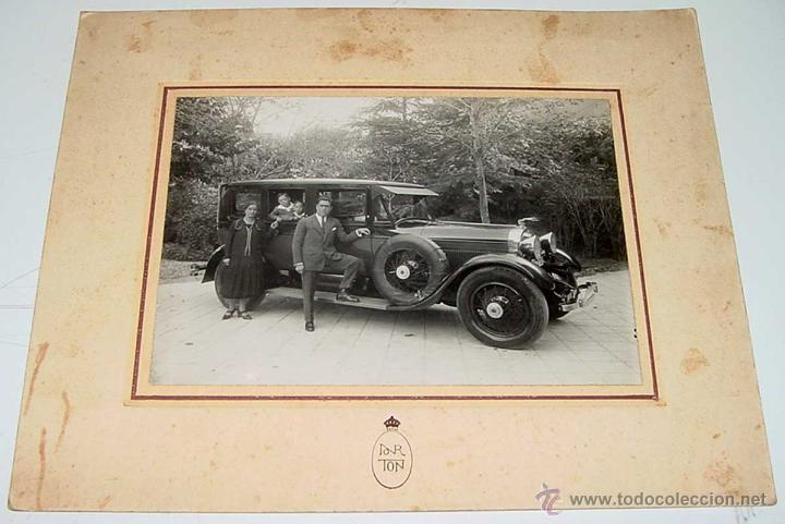 Antique Photography: ANTIGUA FOTOGRAFIA DE COCHE LIMUSINA -  Lincoln modelo L, probablemente de 1927 &oacute; 1928 , con carroce