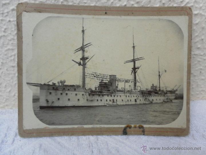 Antique Photography: Fotograf&iacute;a de buque.