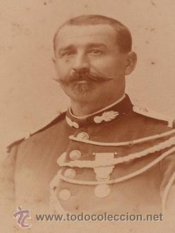 Fotograf&iacute;a antigua: Fotograf&iacute;a de coronel franc&eacute;s. - Foto 2