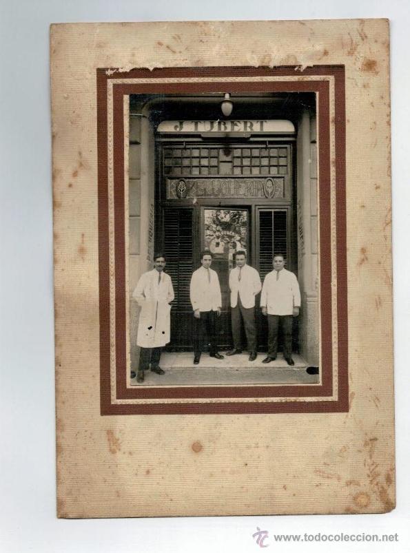 Fotografia antica: FOTOGRAFIA ANTIGUA - PELUQUERIA  J. TUBERT -