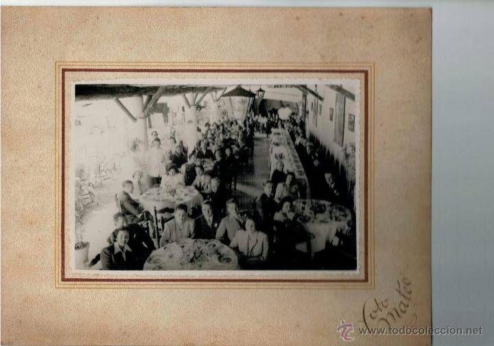 Fotografia antica: FOTOGRAFIA ANTIGUA A&Ntilde;O 1944  - CONVITE DE UNA BODA - FOTO MATEO -