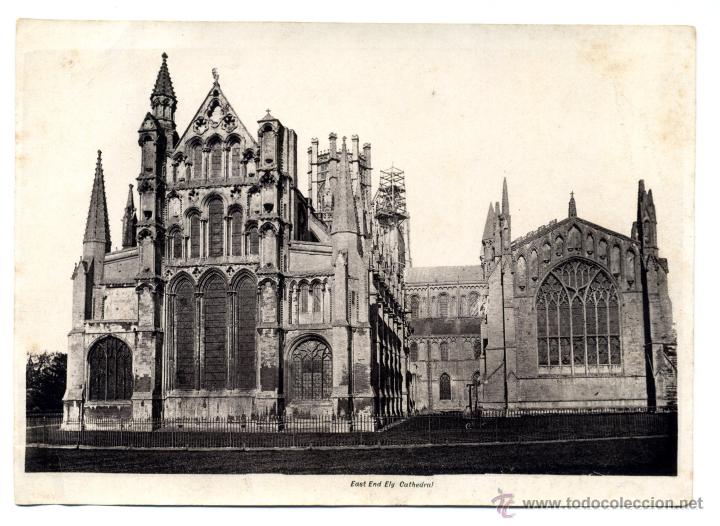 Fotograf&iacute;a antigua: ALBUMINA. EAST END ELY CATHEDRAL. &Eacute;POCA VICTORIANA. HACIA 1880