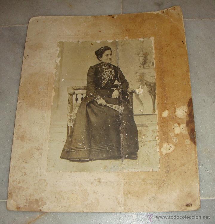 Antique Photography: Antigua Fotografia. Gran tama&ntilde;o (33 cm x 27 cm)