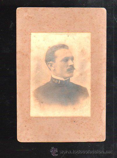 Fotografia antica: FOTOGRAFIA ANTIGUA. MILITAR CUBANO. FOTO KARL C.HANOEL. 1903. MEDIDAS: 11 X 17CM.