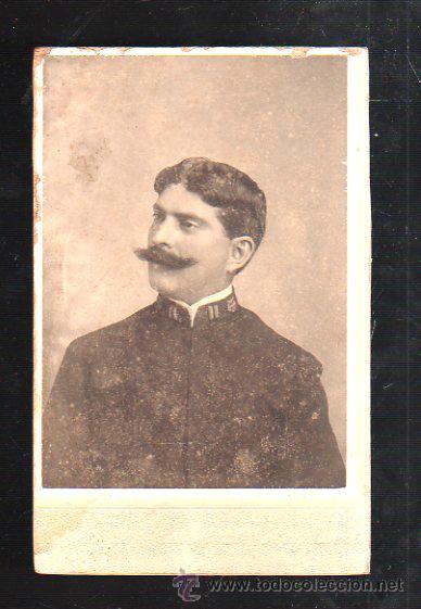 Fotografia antica: FOTOGRAFIA ANTIGUA. MILITAR CUBANO. 11 X 17CM.
