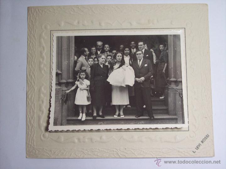 Fotografia antica: FOTOGRAFIA DE UN BAUTIZO - REPORTERO FOTOGR&Aacute;FICO L. LEVI ROSSI