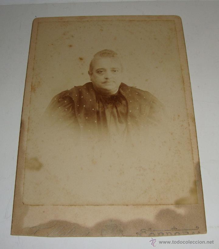 Fotografia antica: Antigua Fotograf&iacute;a. Albumina. S.XIX. Fotografo T. Molina - Cordoba (16 cm x 10,5 cm)