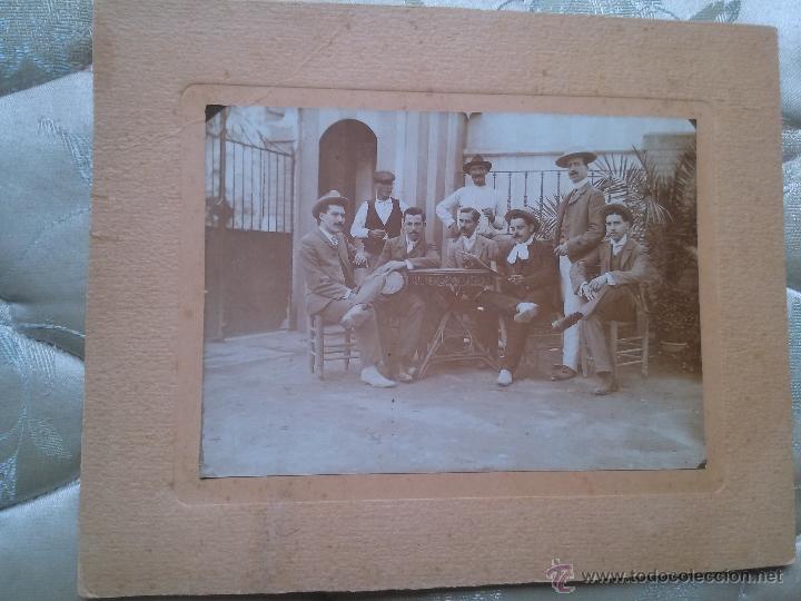 Fotograf&iacute;a antigua: Alb&uacute;mina firmada de 1905. Buen tama&ntilde;o