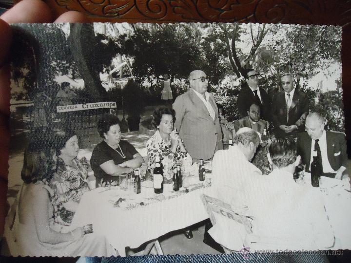 Fotografia antica: fotografia original cadiz juman - ayuntamiento de cadiz alcalde geronimo almagro y autoridades 1976