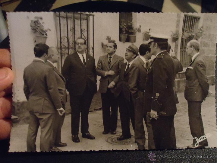 Fotografia antica: fotografia cadiz referencia fotos juman - visita plaza tio la tiza autoridades y alcalde jeronimo a