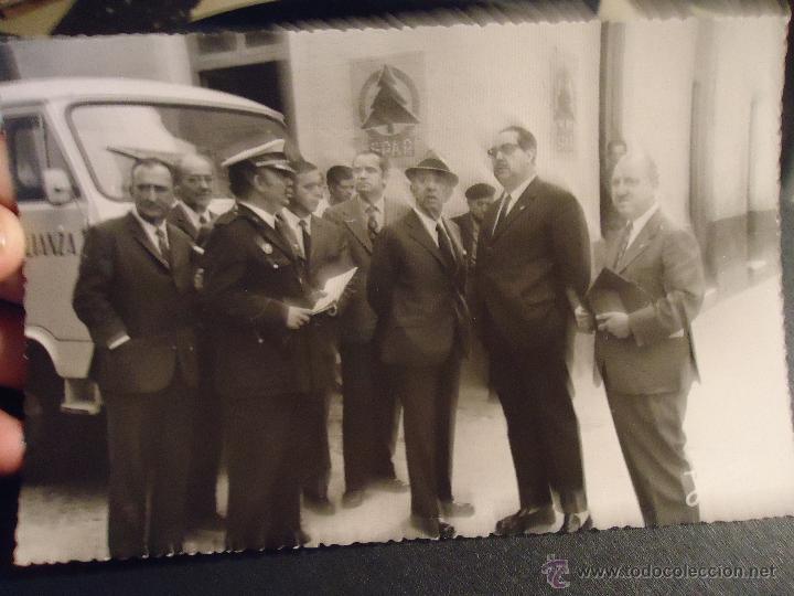 Fotografia antica: fotografia cadiz referencia fotos juman - alcalde jeronomo almagro visita barrio la vi&ntilde;a