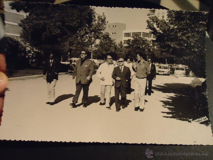 Fotografia antica: fotografia cadiz referencia fotos juman - alcalde jeronomo almagro visita plaza plaza de espa&ntilde;a