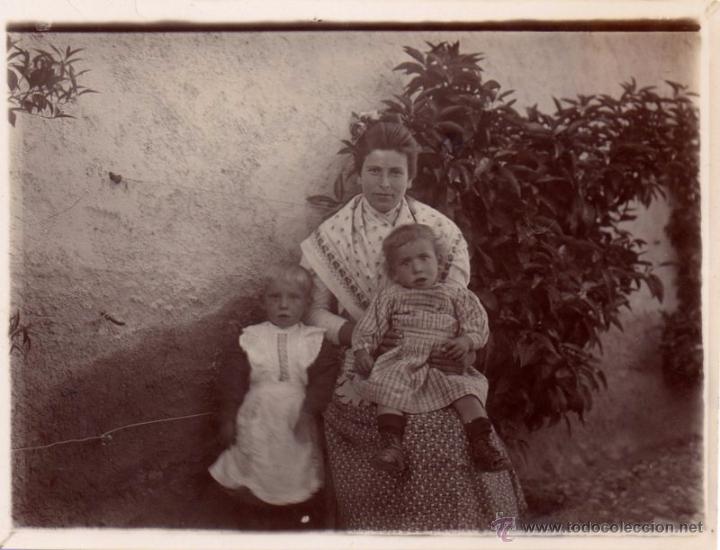 Fotografia antiga: LANCHA DE CENES, GRANADA,1902, ALBUMINA FAMILIAR,120X90MM