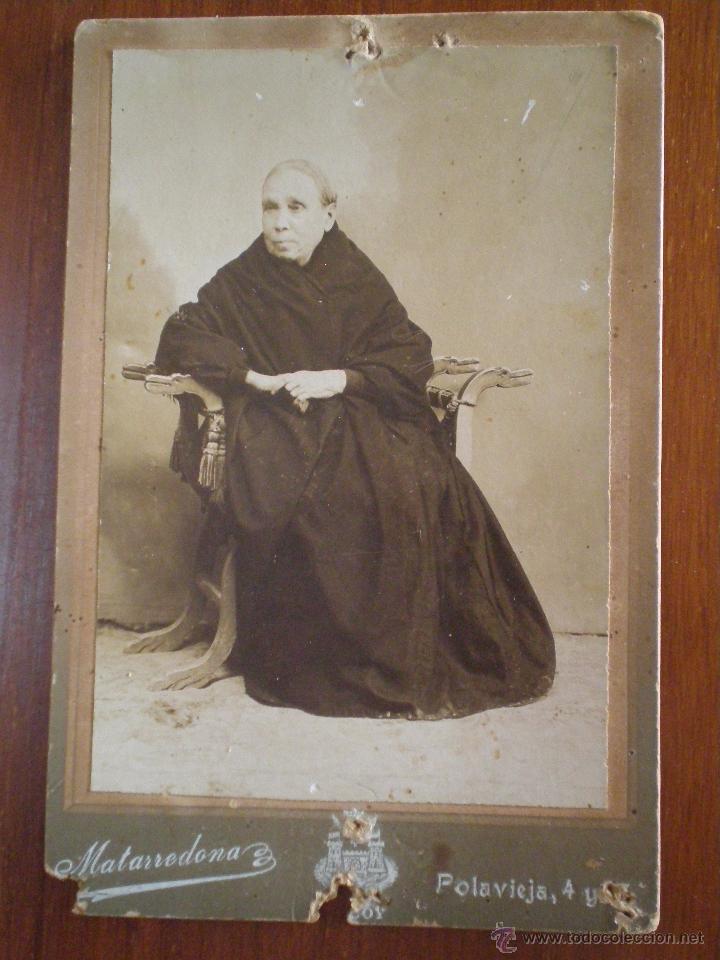 Fotografia antica: ALCOY (ALICANTE). FOTO ABUELA. FOTOGRAFIA FOTOGRAFO MATARREDONA. POLAVIEJA 4 Y 15