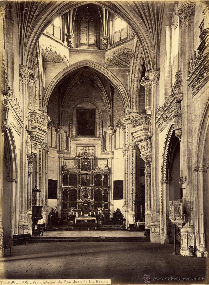 Fotografia antica: Laurent Toledo 562 Vista interior de San Juan de los Reyes