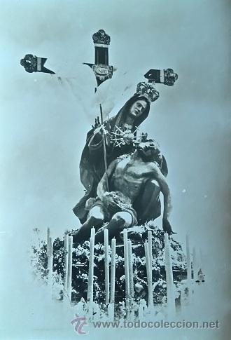 Fotografia antica: ANTIGUA FOTOGRAFIA DE LA VIRGEN DE LA CARIDAD DE CARTAGENA 1935