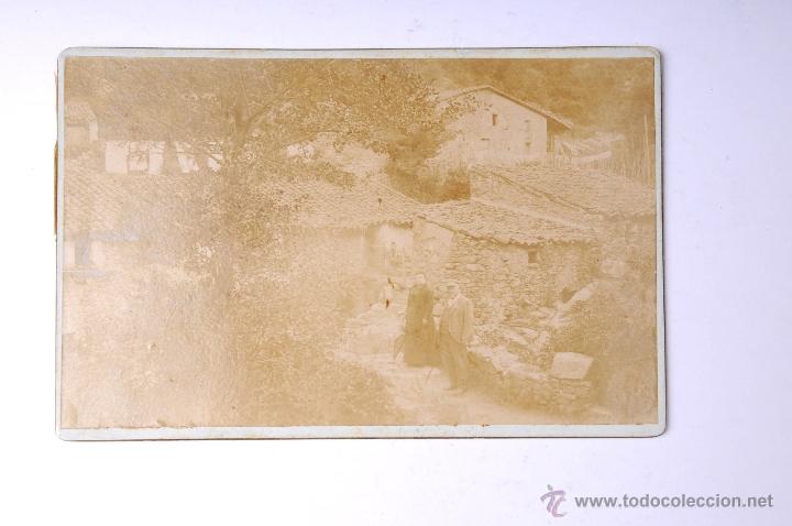 Fotograf&iacute;a antigua: ANTIGUA FOTOGRAFIA PUEBLO RURAL