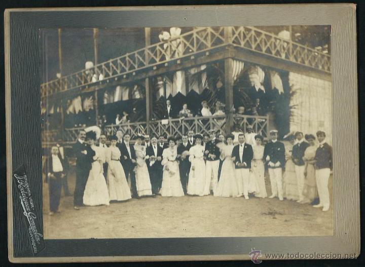 Fotografia antica: Fotografia Velox. A.Rodriguez Gonzalez. Guayaquil. (Ecuador). 25,5 x 18,5 cm. TT,